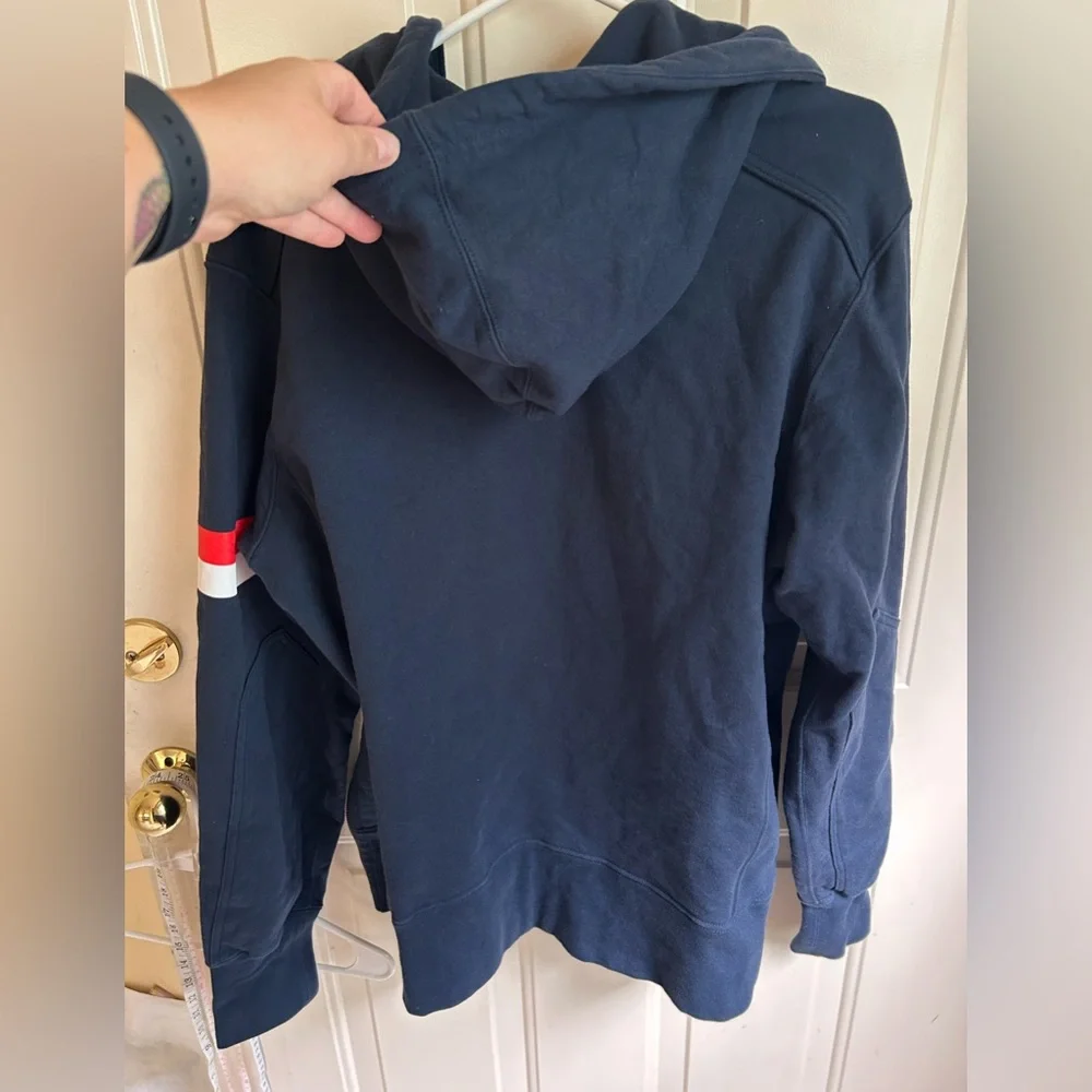 American Giant Navy Zip-Up Hoodie with Samuel Adams Co-Lab. Rare. - Picture 6 of 6
